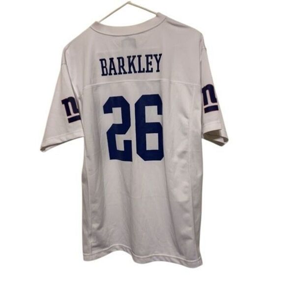 NFL Other - New York Giants Saquon Barkley Size Youth XL 18/20 White NFL Football Jersey